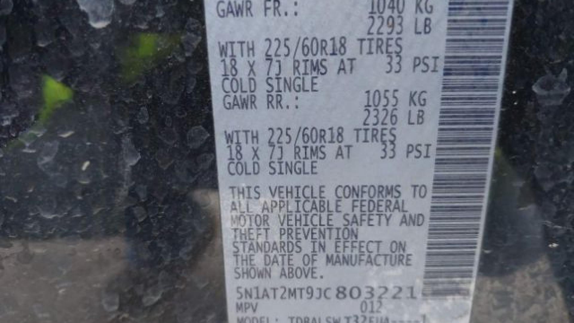 Nissan  - Rogue - 2018 - Black - 41012200