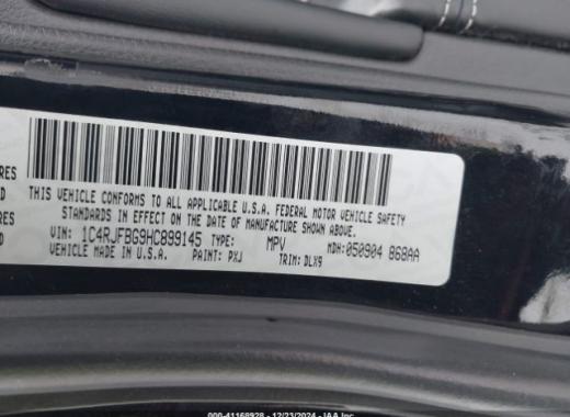 Jeep  - Grand Cherokee - 2017 - Black - 41168928