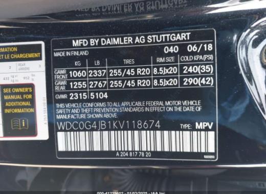 Mercedes - Glc300 - 2019 - Black - 41239602