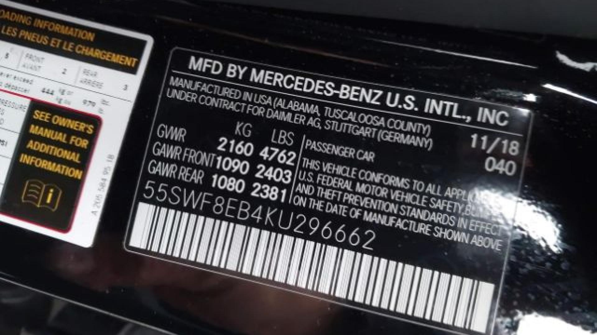 Mercedes - C300 - 2019 - Black - 41286322