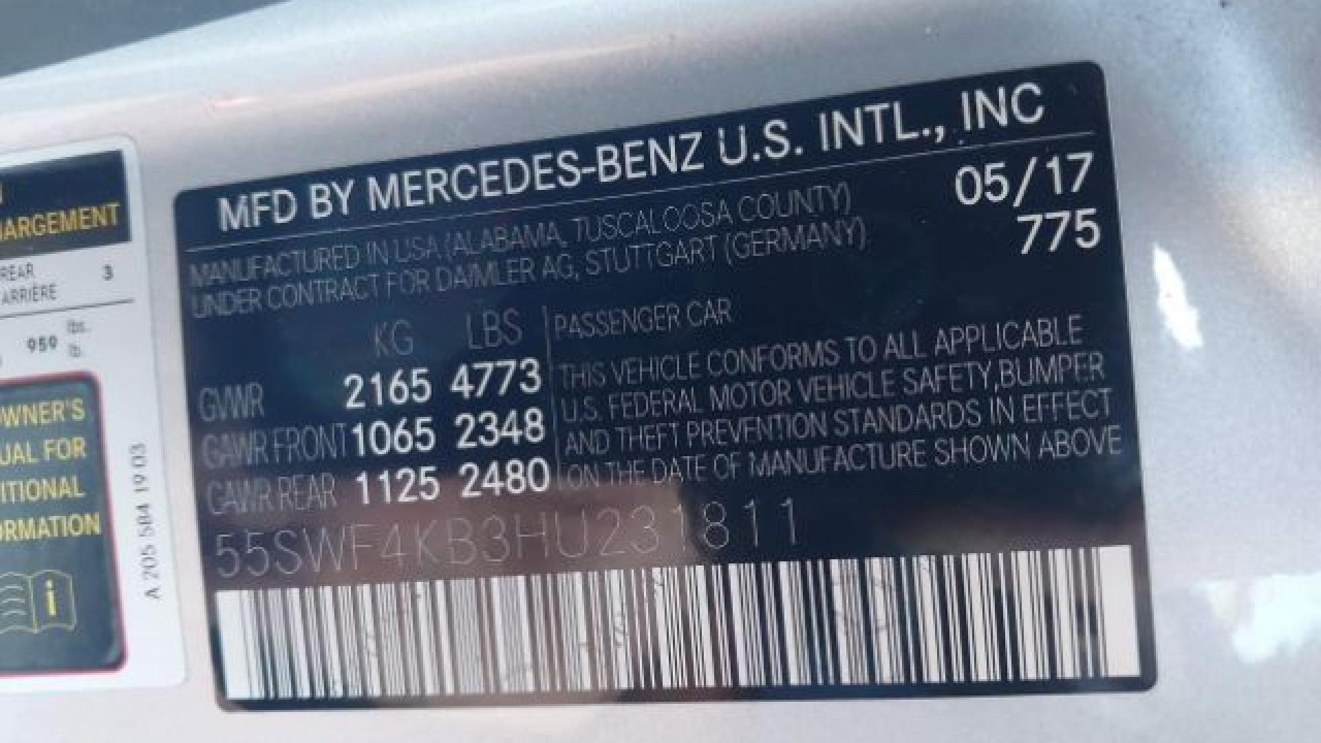 Mercedes - C300 - 2017 - Silver - 41296174