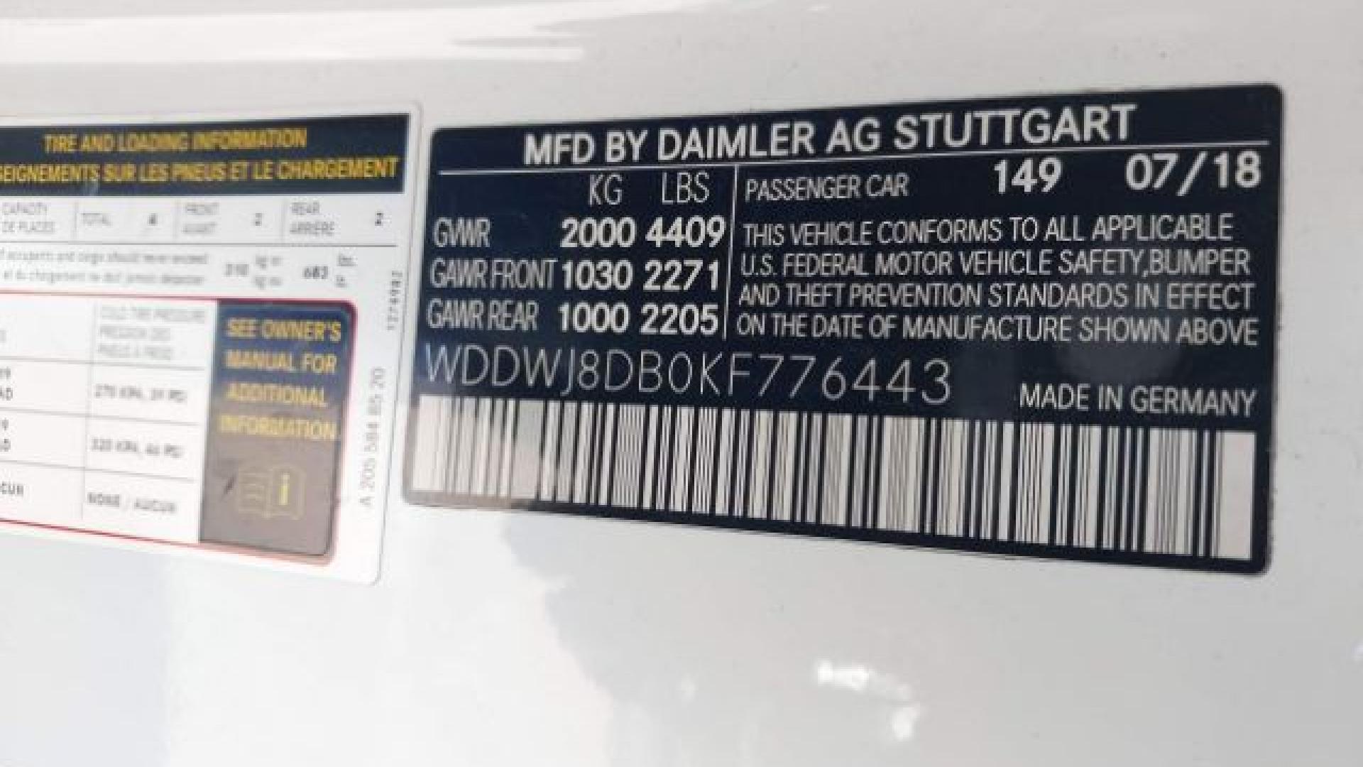 Mercedes - C300 - 2019 - White - 41306051