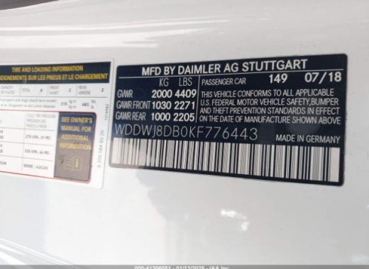 Mercedes - C300 - 2019 - White - 41306051