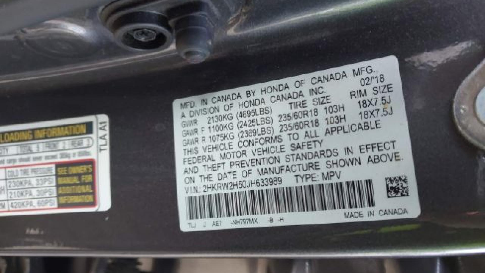 Honda - Cr-V - 2018 - Grey - 41363119