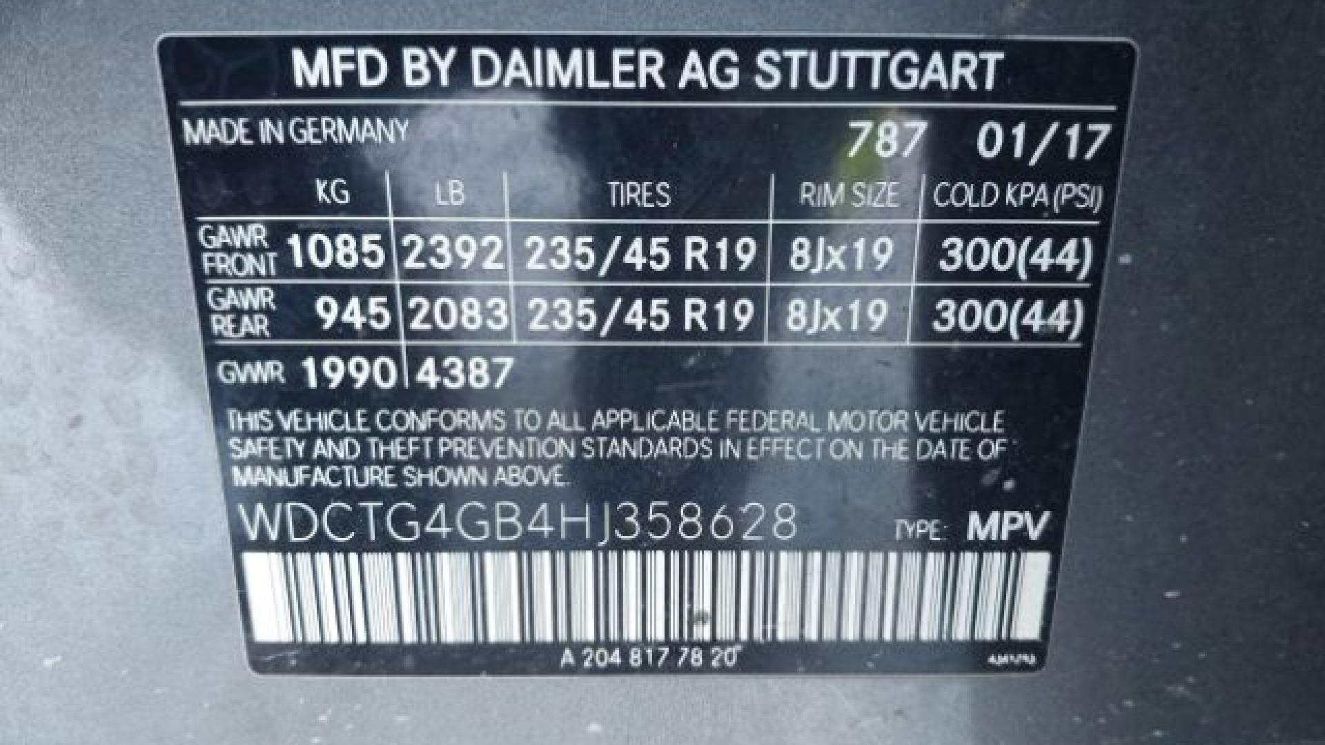 Mercedes - Gla  - 2017 - Grey - 41444683