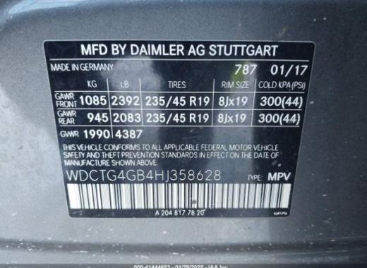Mercedes - Gla  - 2017 - Grey - 41444683