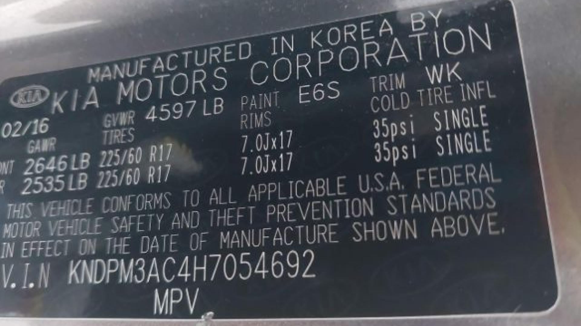 Kia - Sportage - 2017 - Grey - 41453376