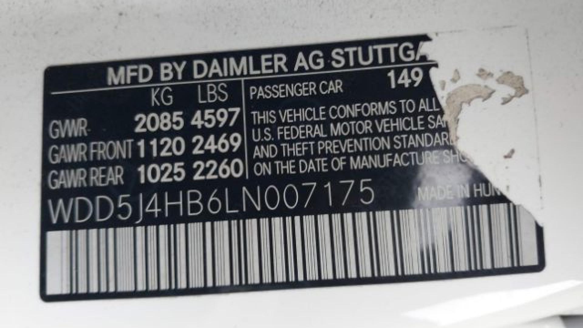 Mercedes - Cla250 - 2020 - White - 41480205