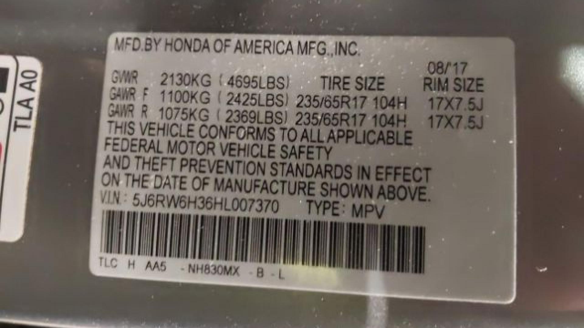 Honda - Cr-V - 2017 - Silver - 41483622