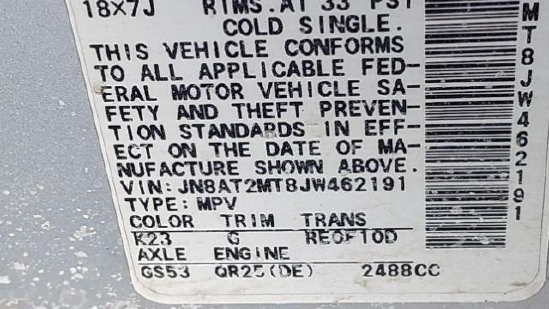 Nissan  - Rogue - 2018 - Silver - 41556251