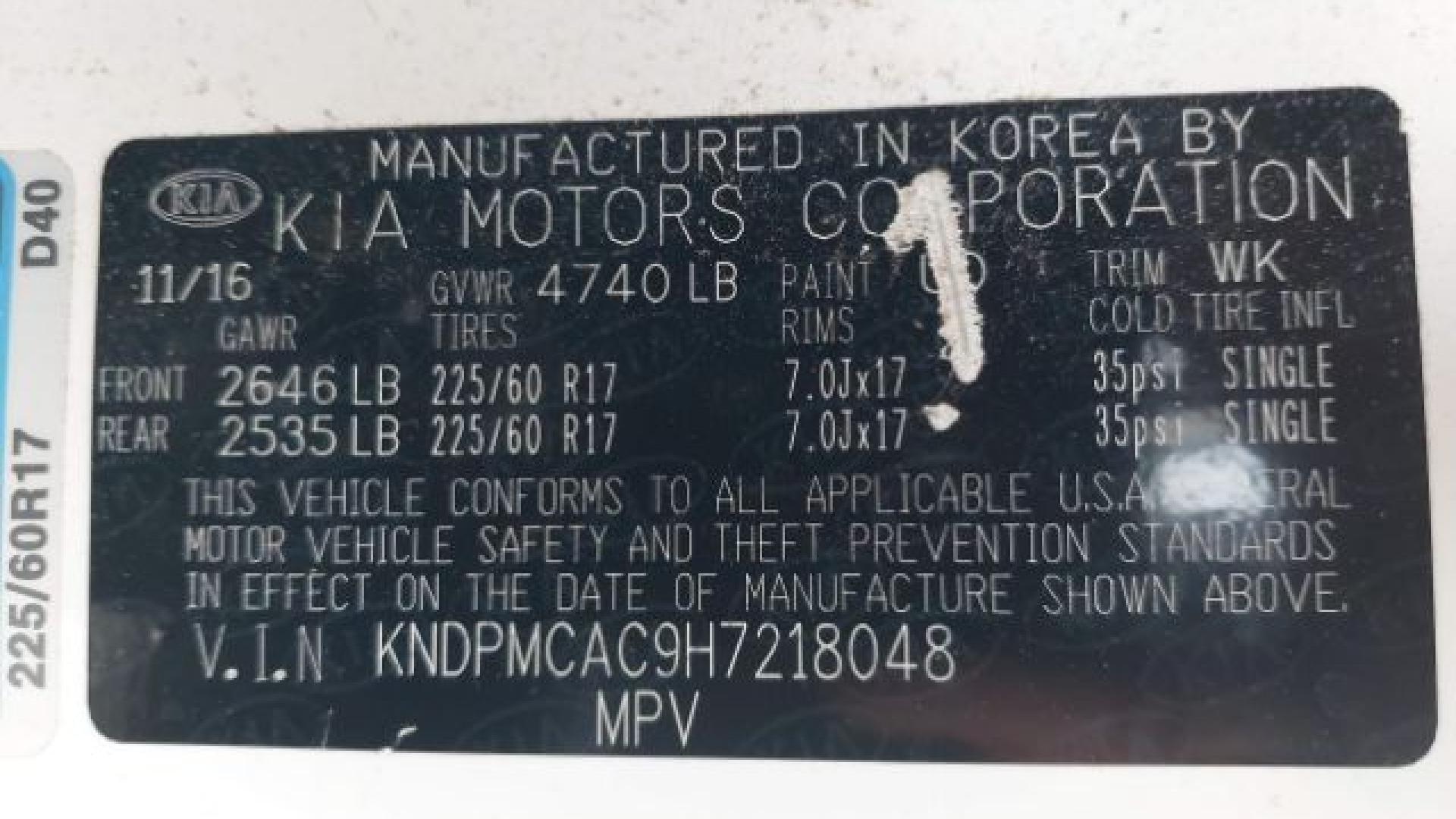 Kia - Sportage - 2017 - White - 41625658