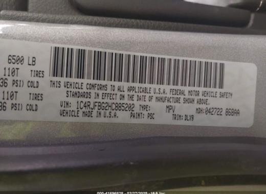 Jeep  - Grand Cherokee - 2017 - Silver - 41696828