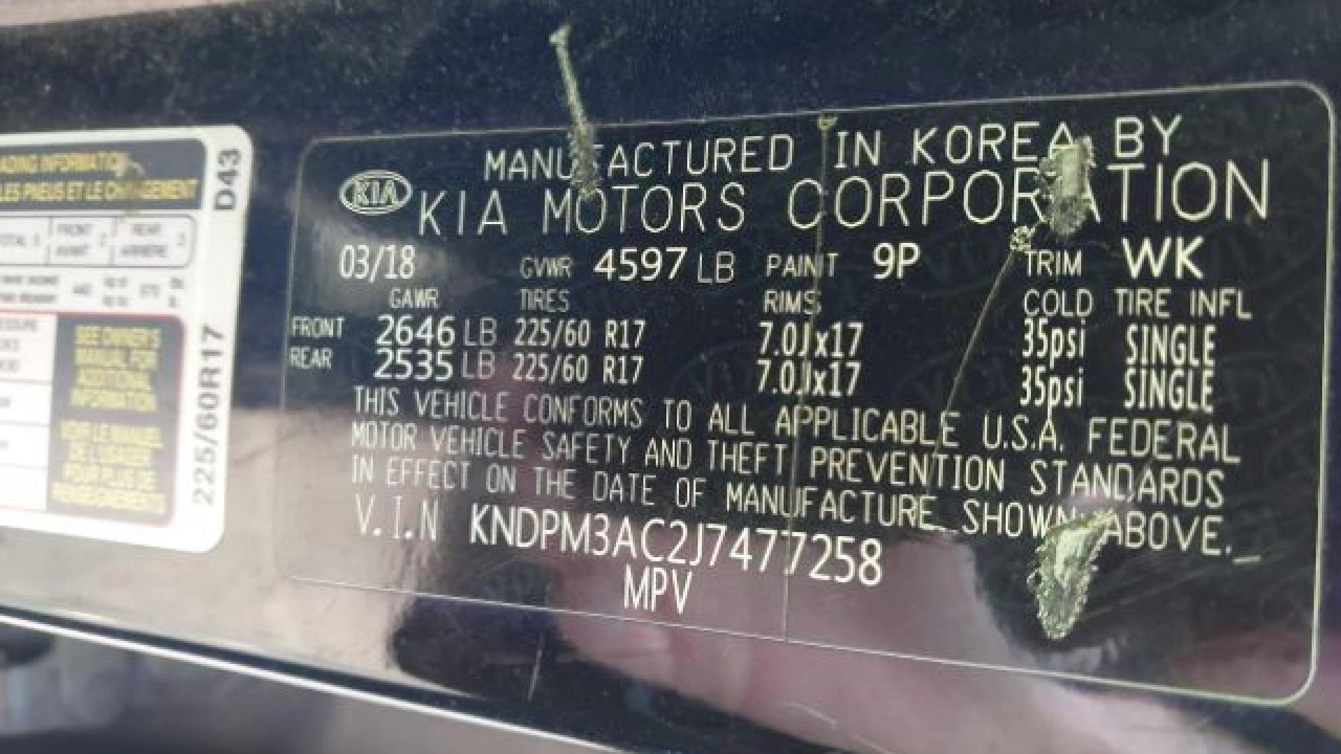 Kia - Sportage - 2018 - Black - 41454946