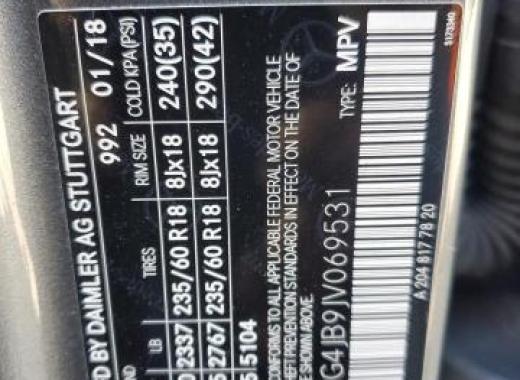 Mercedes - Glc300 - 2018 - Grey - 45708355