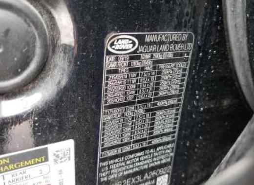 Range Rover - Velar - 2020 - Black - 46280545