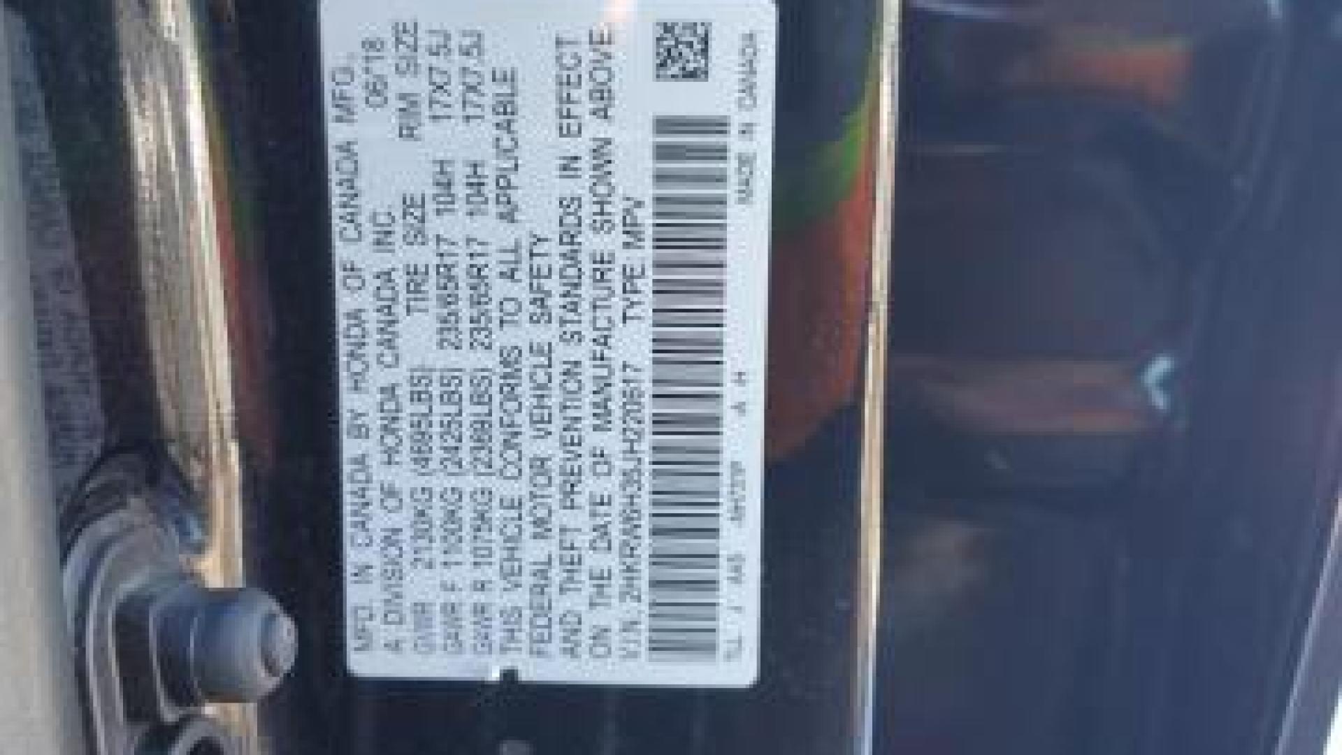 Honda - Cr-V - 2018 - Black - 46433305