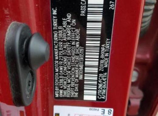 Toyota  - C-Hr  - 2018 - Red - 56028784