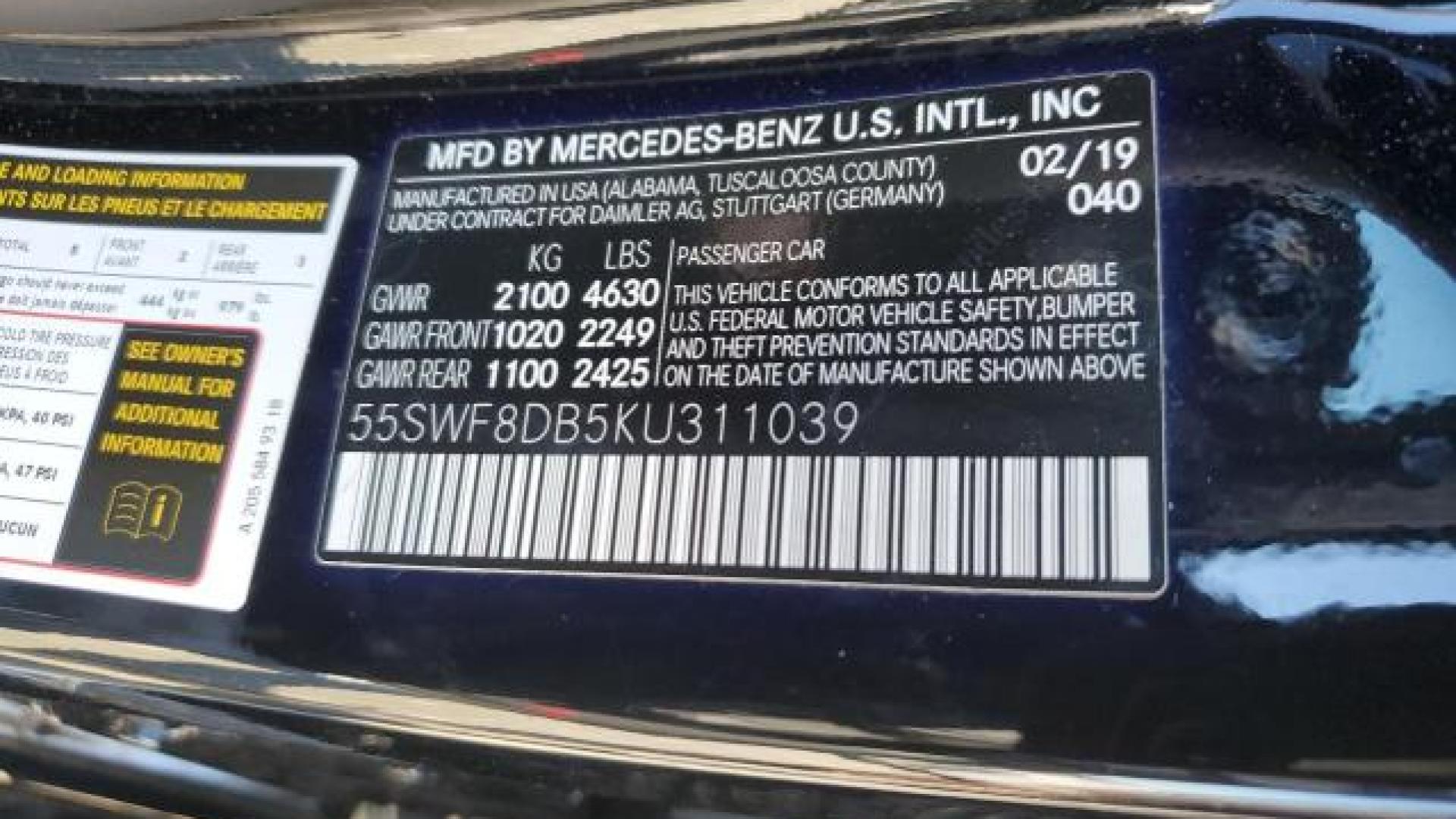 Mercedes - C300 - 2019 - Black - 80871394