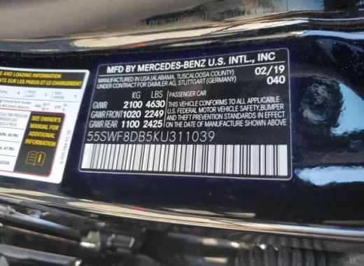 Mercedes - C300 - 2019 - Black - 80871394