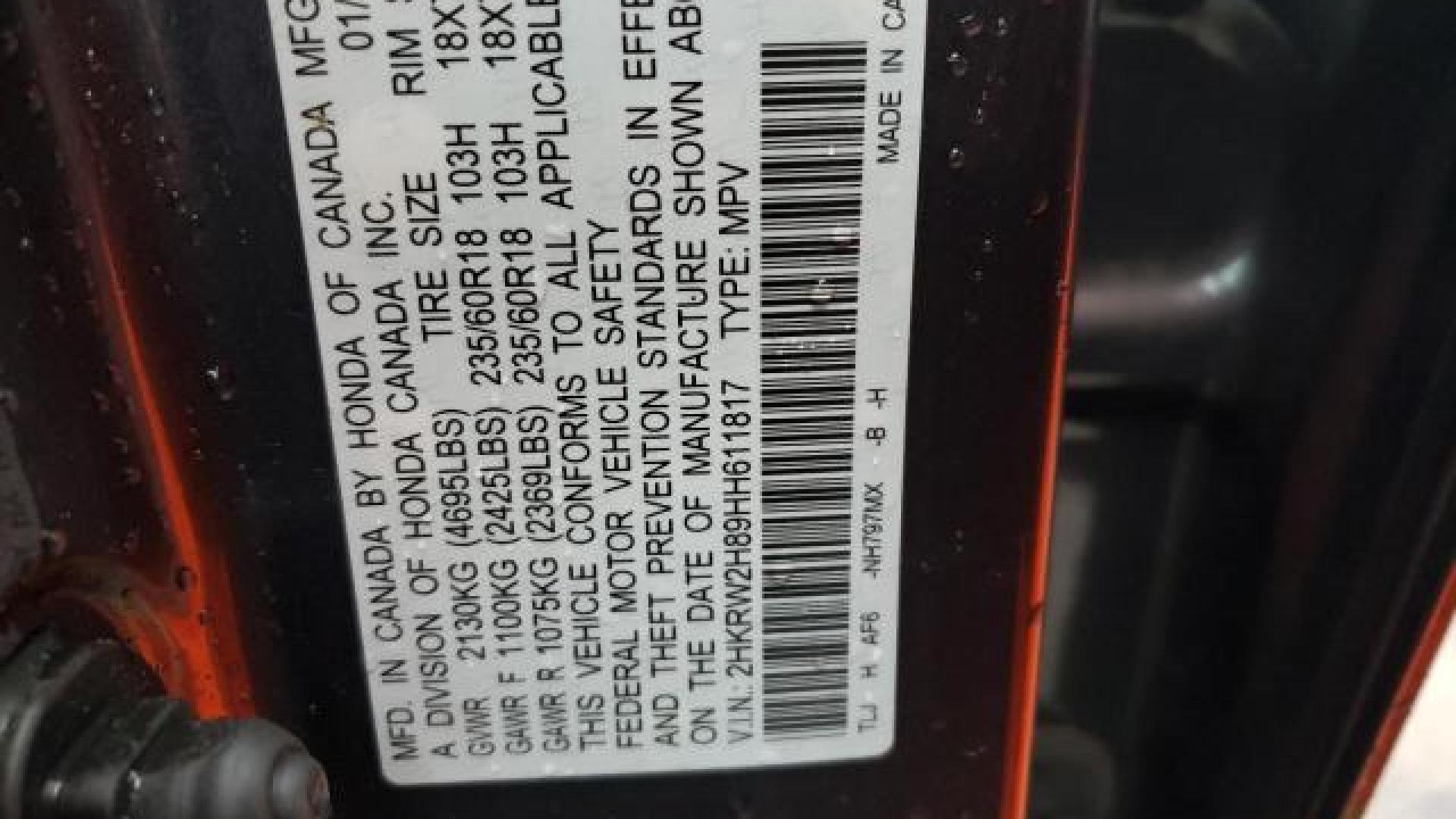 Honda - Cr-V - 2017 - Grey - 81958324