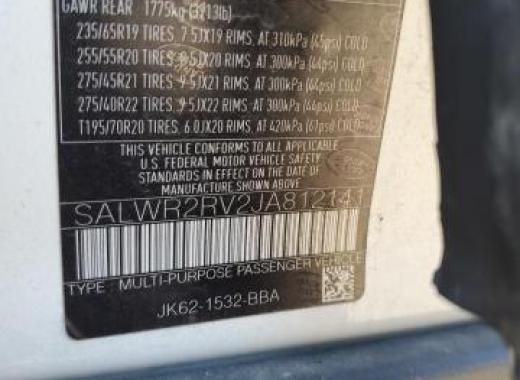 Range Rover - Sport - 2018 - White - 82288504