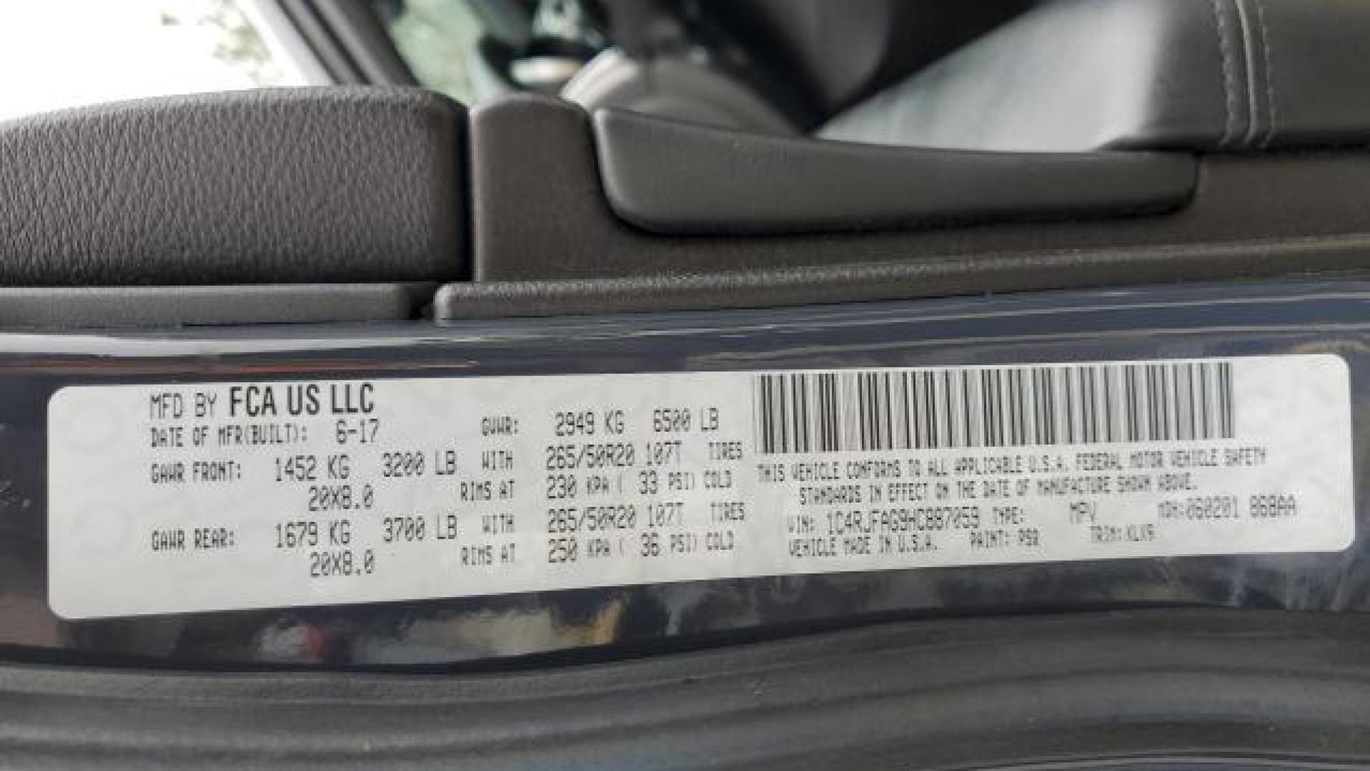 Jeep  - Grand Cherokee - 2017 - Navyblue - 85740774