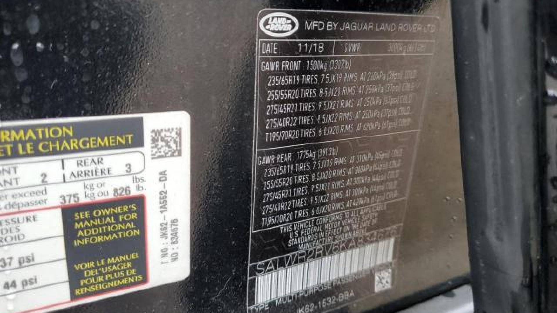 Range Rover - Sport - 2019 - Black - 86535634