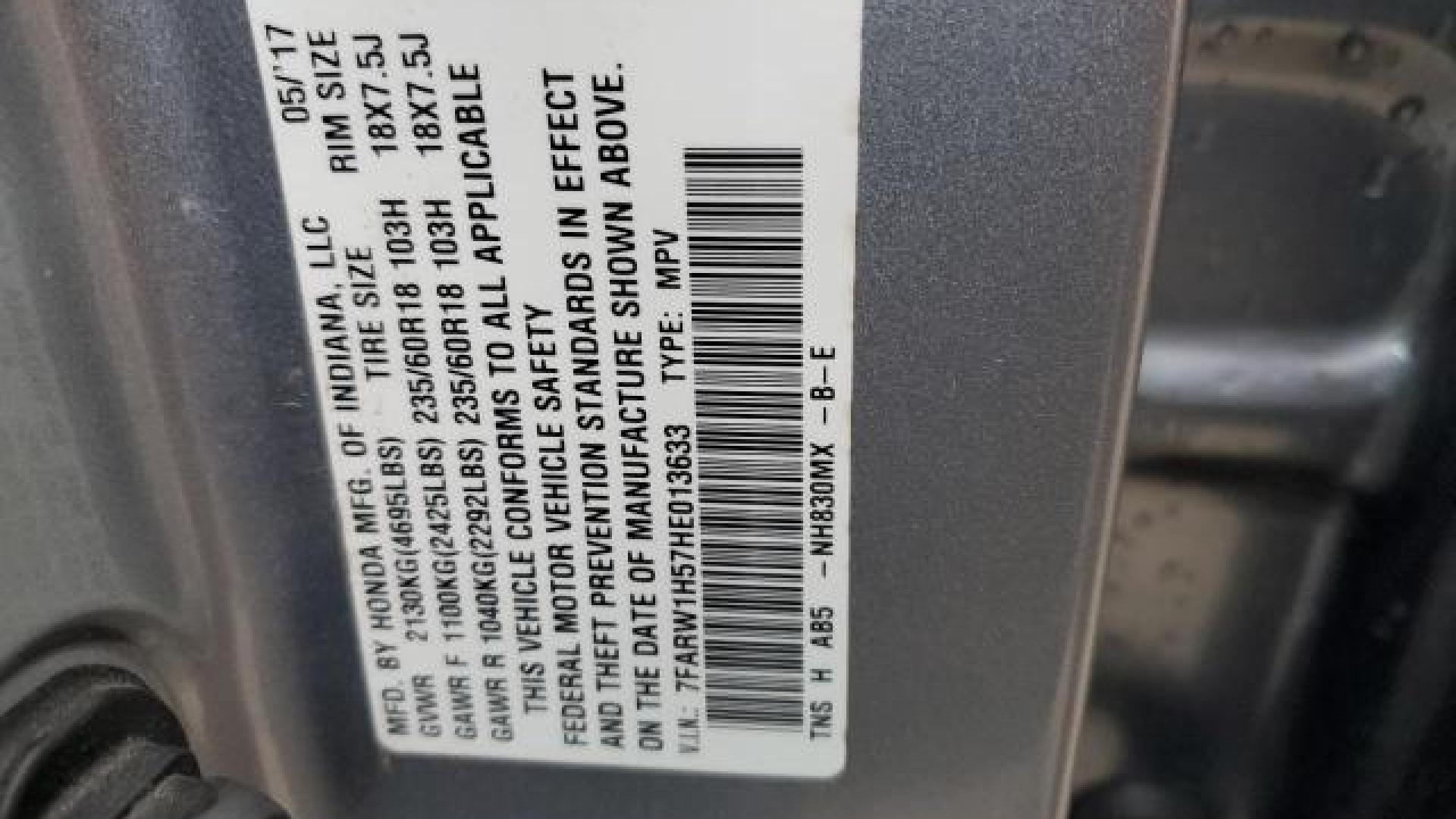 Honda - Cr-V - 2017 - Silver - 86636674