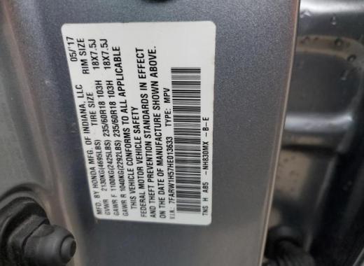 Honda - Cr-V - 2017 - Silver - 86636674