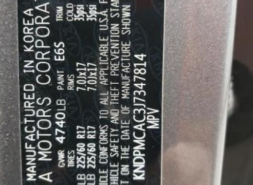 Kia - Sportage - 2018 - Grey - 87279894