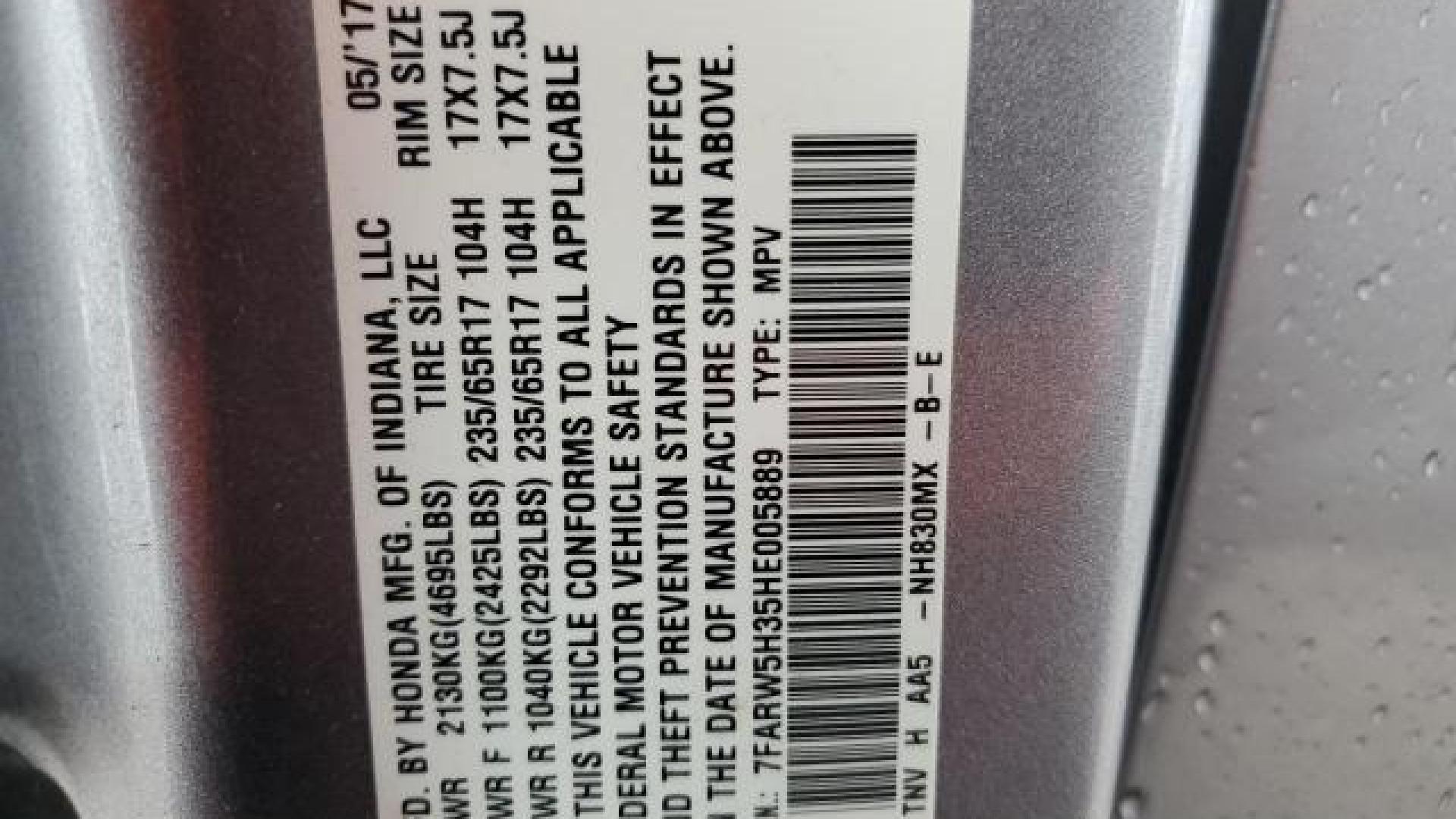 Honda - Cr-V - 2017 - Silver - 87889015