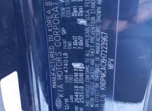 Kia - Sportage - 2017 - Black - 88987225